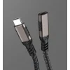 Qgeem Extension USB3.2 Type-C PD Uzatma Kablosu 100W 20Gbps 4K@60Hz 3 Metre