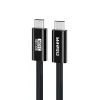 Qgeem QG05 Type-C to Type-C USB5 PD Data Kablosu 240W 80Gbps 8K@60Hz 1.2 Metre