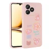 Realme C53 Kılıf Kabartma Figürlü Parlak Toys Silikon Kapak