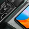 Tecno Spark 8C Kılıf Magnetik Standlı Kamera Korumalı Sürgülü Vega Kapak