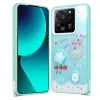 Xiaomi Mi 13T Pro Kılıf Parlayan Simli Kabartma Figürlü Cevze Kapak