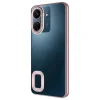 Xiaomi Poco C65 Kılıf Kamera Korumalı Logo Gösteren Omega Kapak