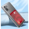 Xiaomi Poco M5S Kılıf Kartlıklı Şeffaf  Setra Clear Silikon Kapak
