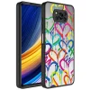 Xiaomi Poco X3 Kılıf Aynalı Desenli Kamera Korumalı Parlak Mirror Kapak