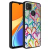 Xiaomi Redmi 10A Kılıf Aynalı Desenli Kamera Korumalı Parlak Mirror Kapak