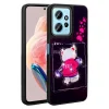 Xiaomi Redmi Note 12 4G Kılıf Parlayan Kabartmalı İkonik Figürlü Amas Silikon Kapak
