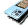 Xiaomi Redmi Note 12 5G Kılıf Kartlıklı Şeffaf Setra Clear Silikon Kapak