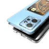 Xiaomi Redmi Note 12 5G Kılıf Kartlıklı Şeffaf Setra Clear Silikon Kapak
