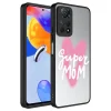 Xiaomi Redmi Note 12 Pro 4G Kılıf Aynalı Desenli Kamera Korumalı Parlak Mirror Kapak