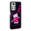 Xiaomi Redmi Note 12 Pro 4G Kılıf Parlayan Kabartmalı İkonik Figürlü Amas Silikon Kapak