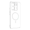 Xiaomi Redmi Note 13 Pro 4G Kamera Korumalı M-Safe Şarj Özellikli Şeffaf London Sert PC Kapak