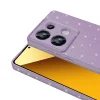 Xiaomi Redmi Note 13 Pro 4G Kılıf Kamera Korumalı Simli Lüks Koton Kapak