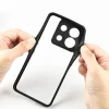Xiaomi Redmi Note 13 Pro 5G Kılıf Kamera Korumalı Şeffaf Arka Yüzey New Roll Kapak