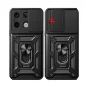 Xiaomi Redmi Note 13 Pro 5G Kılıf Magnetik Standlı Kamera Korumalı Sürgülü Vega Kapak