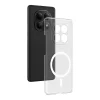 Xiaomi Redmi Note 15 4G Kamera Korumalı M-Safe Şarj Özellikli Şeffaf London Sert PC Kapak