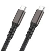2.Jenerasyon Type-C to Type-C USB3.2 PD Data Kablosu 100W 20Gbps 4K@60Hz 0.2 Metre