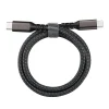 2.Jenerasyon Type-C to Type-C USB3.2 PD Data Kablosu 100W 20Gbps 4K@60Hz 0.2 Metre