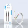 AU-707 Örgü Tasarımlı Aux Audio Kablo 3.5mm 1m