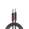 AU-708 Örgü Tasarımlı Aux Audio Kablo 3.5mm 3m