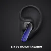 BTK-ZR101 Kulak İçi Bluetooth Kulaklık Aktif Gürültü Önleyici Özellikli ANC ve ENC Teknolojili