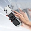 CRD-05 Sade Tasarımlı 2 Hazneli PU Magnetik Standlı Kartlık