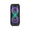 GD-2413 FM Radyolu RGB TWS Çift 4 inç Stereo Bass Kablosuz Hoparlör