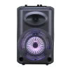 GD-903 Dijital LED Göstergeli FM Radyolu Mikrofonlu RGB TWS 8 inç Stereo Bass Kablosuz Karaoke Hoparlör