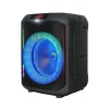 GD-907 Dijital LED Göstergeli FM Radyolu Mikrofonlu RGB TWS 8 inç Stereo Bass Kablosuz Karaoke Hoparlör