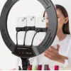 LJJ22 RGB Light 56cm Işıklı Telefon Tutucu Ring Light