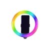 MJ20 RGB Light 8 inç Işıklı Telefon Tutucu Ring Light
