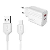 Play Serisi PL06 Type-C 2in1 Seyahat Şarj Aleti 20W