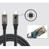 QG02 Type-C to Type-C PD3.1 Data Kablosu 240W 480Mbps 1 Metre