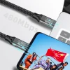 QG02 Type-C to Type-C PD3.1 Data Kablosu 240W 480Mbps 3 Metre