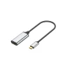 QG05 8K 60 Hz Görüntü Kalitesi Type-C to HDMI Dönüştürücü 15cm