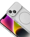 iPhone 14 Kılıf M-Safe Şarj Özellikli Kamera Korumalı Formen Kapak