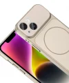 iPhone 14 Kılıf M-Safe Şarj Özellikli Kamera Korumalı Formen Kapak