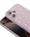 iPhone 16 Kılıf Parlak Taşlı Tasarım Pırlanta Kapak