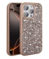 iPhone 16 Pro Kılıf Parlak Taşlı Tasarım Pırlanta Kapak