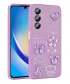 Samsung A24 Kılıf Kabartma Figürlü Parlak Toys Silikon Kapak