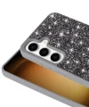 Samsung S24 FE Kılıf Parlak Taşlı Tasarım Pırlanta Kapak