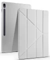 Samsung Tab S10 FE Plus Kılıf Tri Folding Kalem Bölmeli Standlı Kılıf
