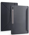 Samsung Tab S10 Ultra Kılıf Tri Folding Kalem Bölmeli Standlı Kılıf