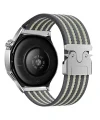Huawei Watch GT 3 42mm Uyumlu-133 22mm Naylon Kumaş Hasır Örgülü Kordon