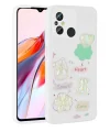 Xiaomi Redmi 12C Kılıf Kabartma Figürlü Parlak Toys Silikon Kapak