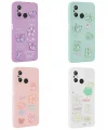 Xiaomi Redmi 12C Kılıf Kabartma Figürlü Parlak Toys Silikon Kapak
