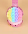 CXT-950 RGB Led Işıklı Kedi Kulağı Band Tasarımı Ayarlanabilir Katlanabilir Kulak Üstü Bluetooth Kulaklık