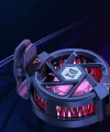 N5 Magnetik Yapıştırmalı 10W TEC Soğutma Sistemli RGB Işıklı Telefon Soğutucu Fan