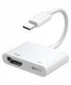 Type-C to Type-C PD100W + HDMI 4K@30Hz 2in1 Adaptör