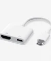 Type-C to Type-C PD100W + HDMI 4K@30Hz 2in1 Adaptör