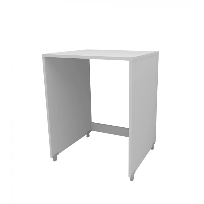 Ece Çamaşır Makinesi Dolabı Kurutma Makinesi Kapaksız Banyo Dolabı - Beyaz